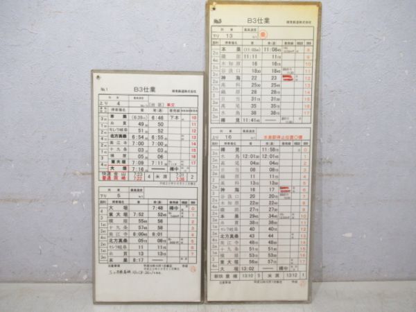 樽見鉄道株式会社　B3仕業揃い