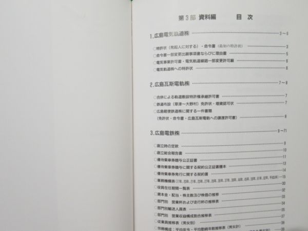 「広島電鉄 開業80創立50年史」