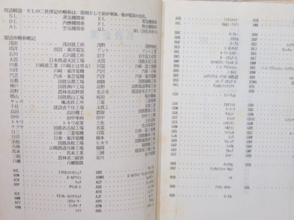 「改訂版 機関車表」 官公署・私設企業 2冊組
