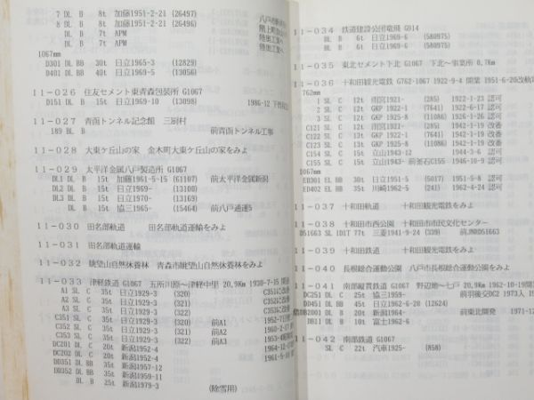 「改訂版 機関車表」 官公署・私設企業 2冊組