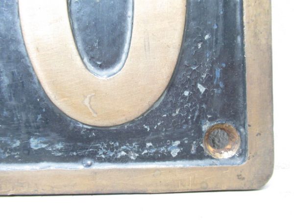 1970-77 Chevrolet Camaro Rear License Plate Bracket Gas
