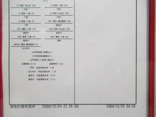 門司機関区　EL3組34仕業揃い「寝台特急彗星・なは・あかつき」入り