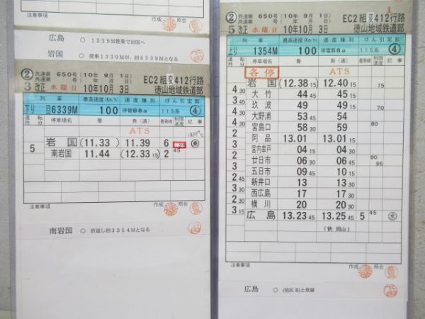 徳山地域鉄道部　EC2組変412行路揃い「115系」
