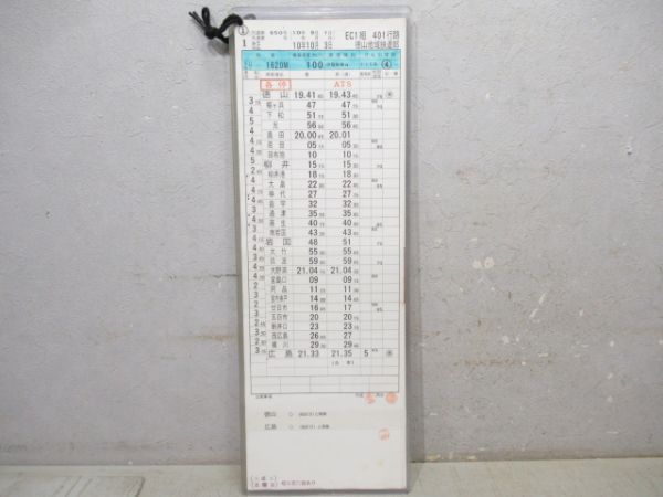 徳山地域鉄道部　EC1組401行路揃い「115系」
