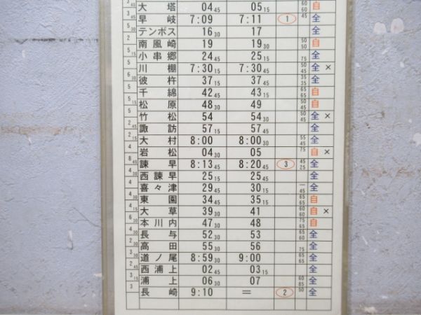 長崎運輸センター　2組26行路揃い