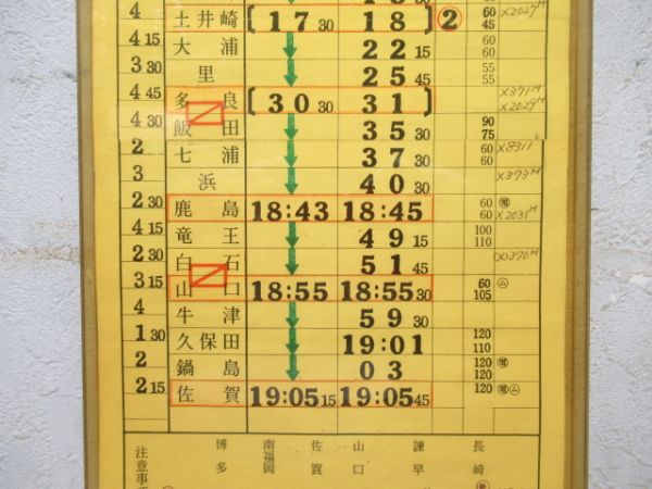 長崎運転所　EC2組B33仕業揃い「特急かもめ」入り