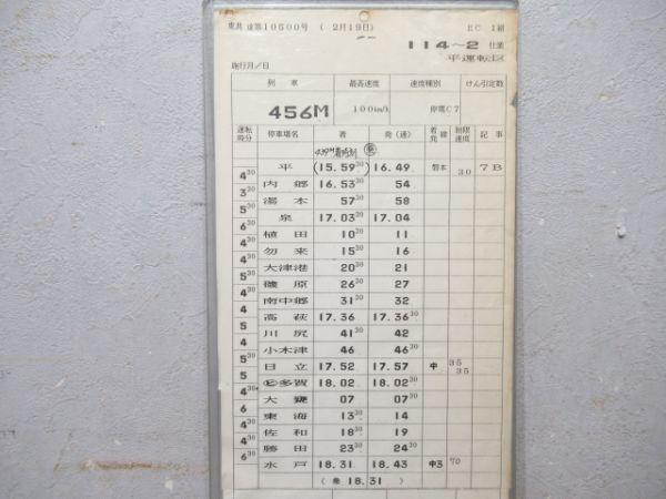 平運転区 EC114～2仕業 揃い
