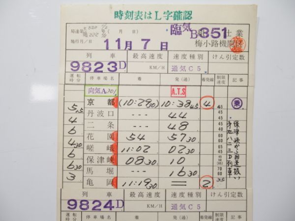梅小路機関区 臨気B 351仕業 揃い (山陰本線 電化前)