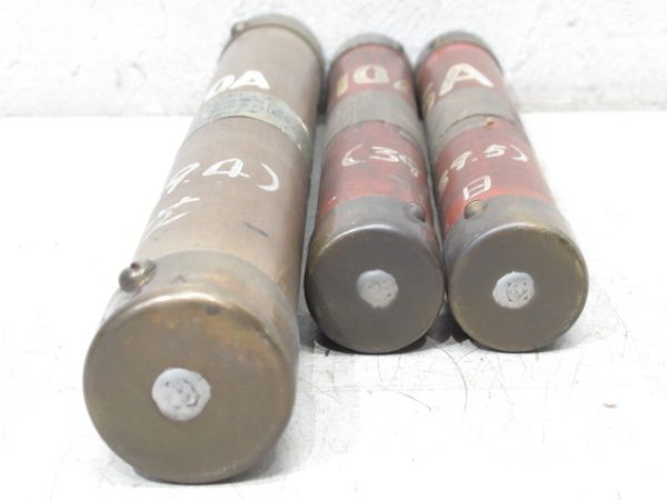 EF60高圧筒型ヒューズ 30A・10A・5A　3本組