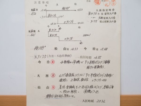 松山気動車区　バラ3仕業