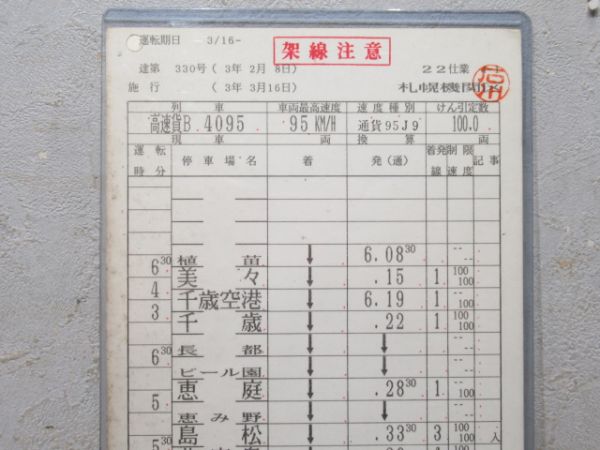 札幌機関区 22仕業 貨物