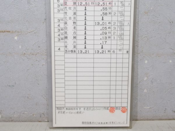 岩見沢運転所 予定臨 (寝台特急 エルム)