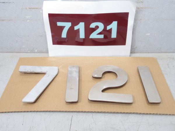 バラ文字一式 阪急「7121」先頭車