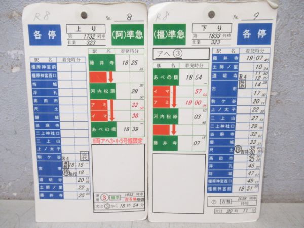 近鉄　323仕業揃い「さくらライナー」