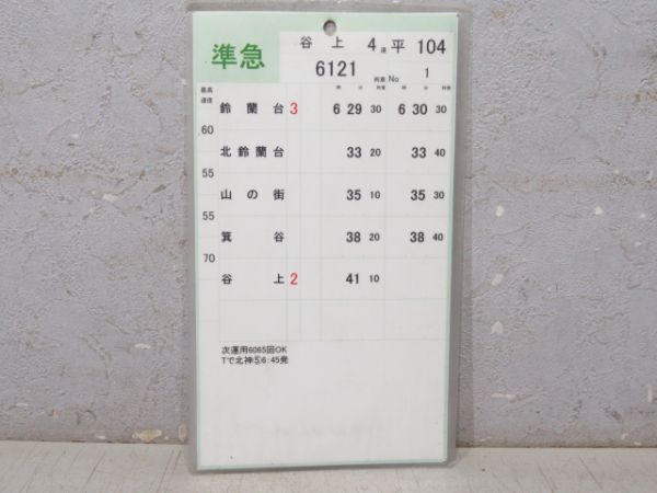 神戸電鉄 平104 揃い (急行 入り)