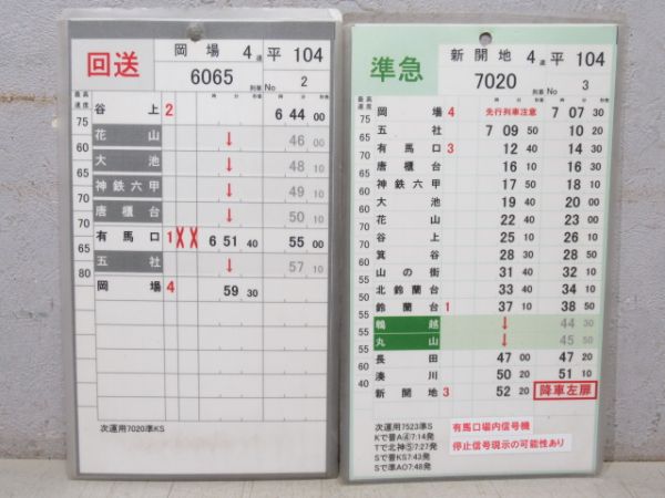 神戸電鉄 平104 揃い (急行 入り)