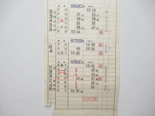 直方気動車区 臨588仕業 (廃線 添田線)