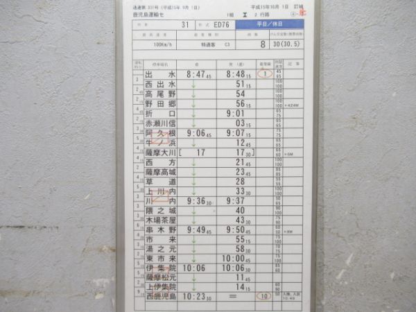 鹿児島運輸センター　2行路揃い「ED76 寝台特急なは」