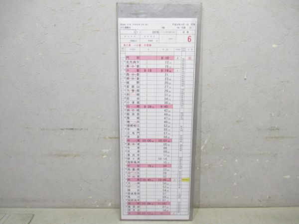 大分運輸センター　2仕業(68・66行路)「寝台特急富士」