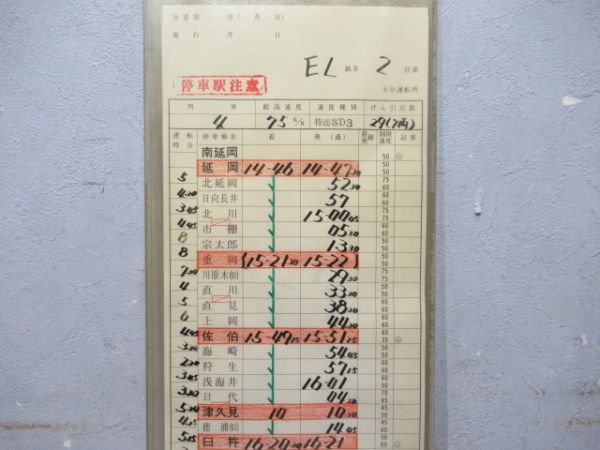 大分運転所 ②仕業 (寝台特急 富士)