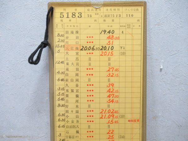 田端機関区 仕業番号なし