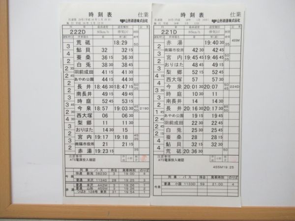 山形鉄道 揃い (仕業番号 未記入)