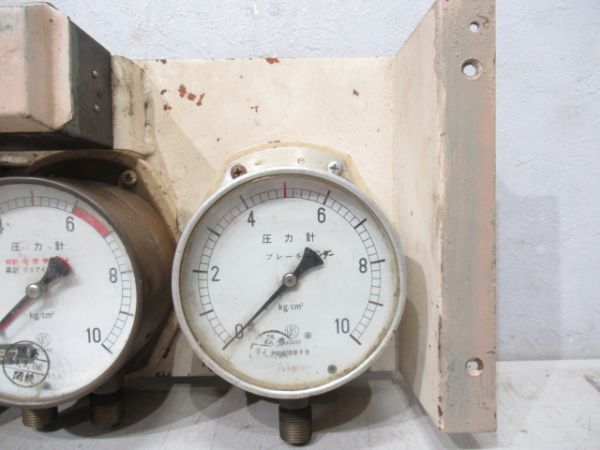 関東鉄道キハ20系・30系等メーターブロック 時計差し付き