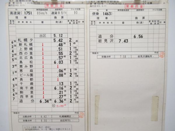 室蘭総合鉄道部　30仕業揃い