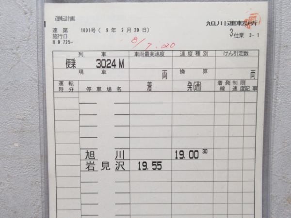 旭川運転所 3仕業 揃い