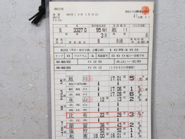 旭川運転所 宗谷線 41仕業 揃い
