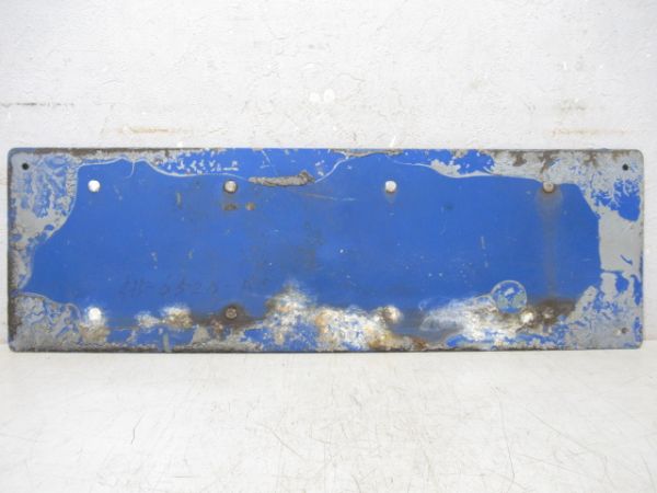 ナンバープレート　泉北高速「3501」