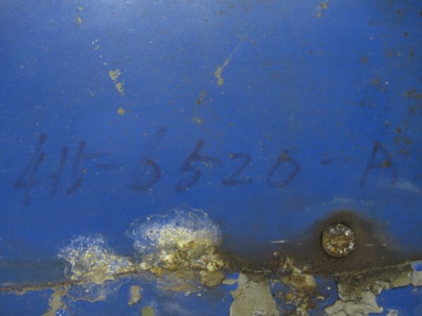 ナンバープレート　泉北高速「3501」