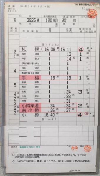 苗穂運転所 41仕業 揃い (快速 エアポート)