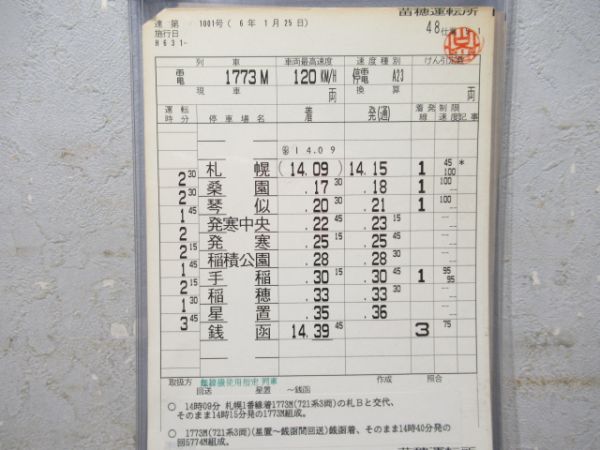 苗穂運転所 函館・千歳線 48仕業 揃い