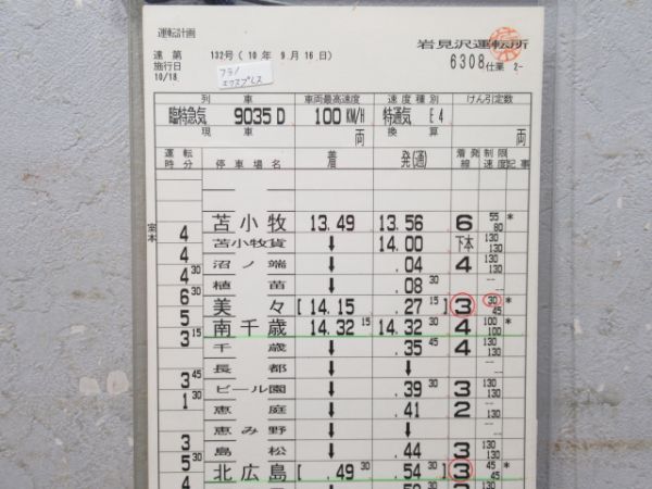 岩見沢運転所 6308仕業 揃い (フラノエクスプレス)