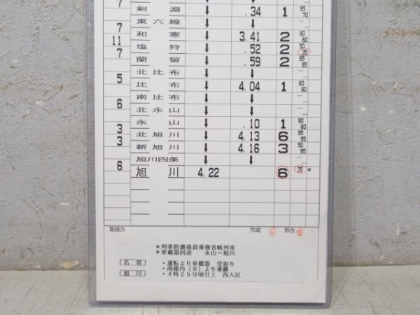旭川運転所 宗谷線 5319仕業 揃い (40系 臨回)