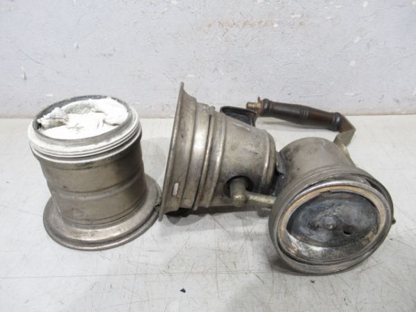 手提げガスランプと検査作業灯のセット