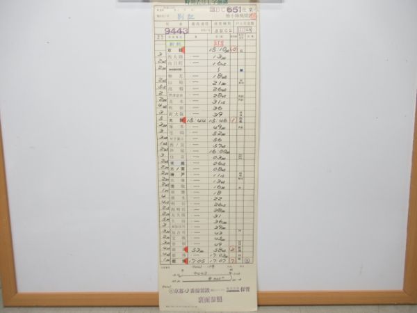 梅小路機関区　臨BC組651仕業揃い「EF58」