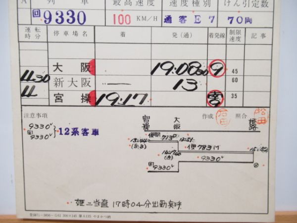 宮原機関区　臨B組383仕業揃い「EF58」