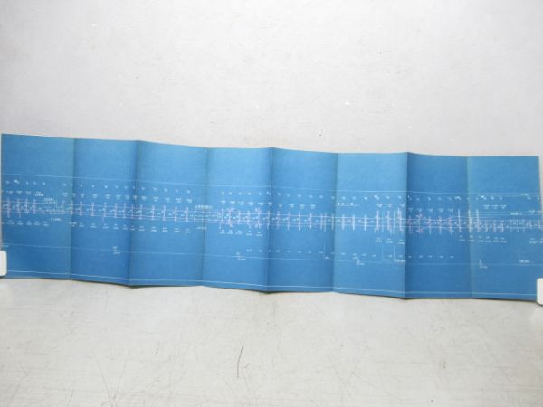 電車線路平面略図　吹田第二機関区 梅田貨物線(吹田操～梅田間)