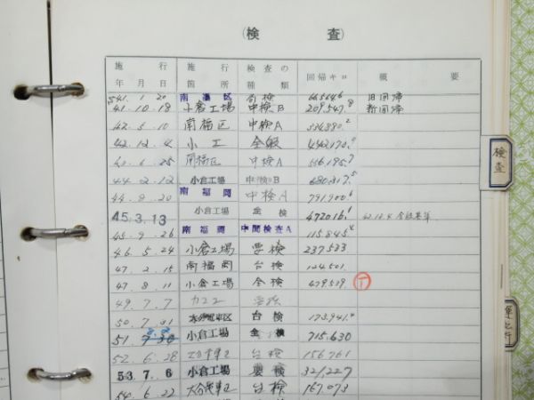 電車履歴簿「クモハ 475-20」