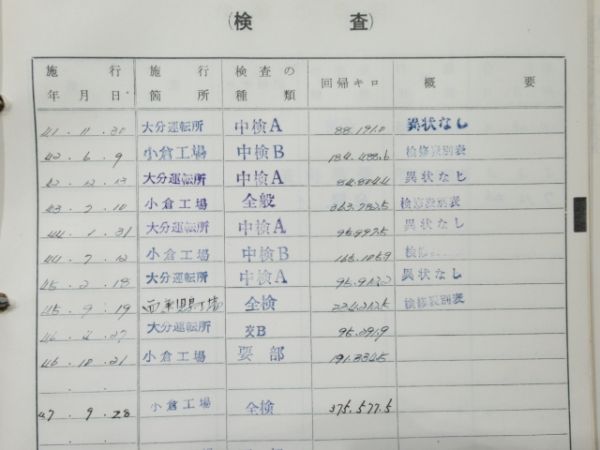 気動車車体履歴簿「キハ 58-756」