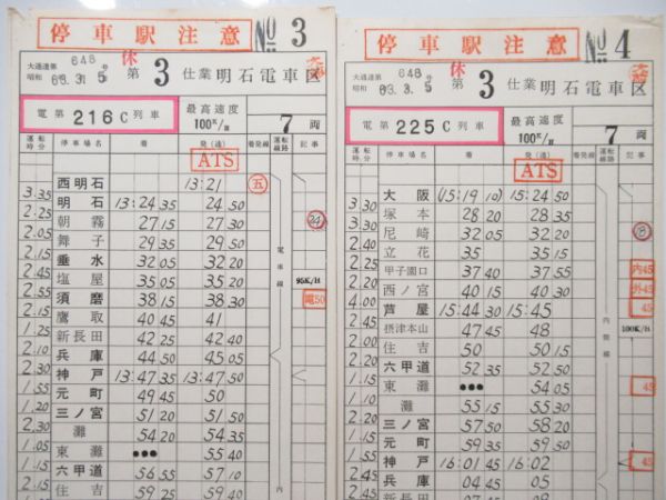 明石電車区　休第3仕業揃い