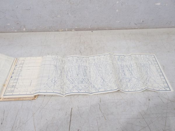 ダイヤ式時刻表　広島鉄道管理局　昭和35年6月1日