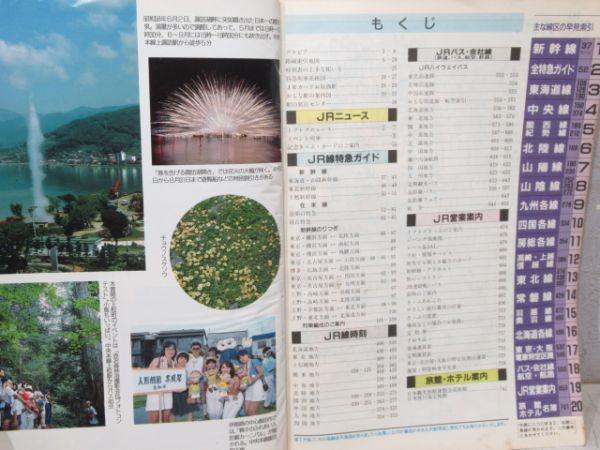 JR編集 時刻表 1987年5月号