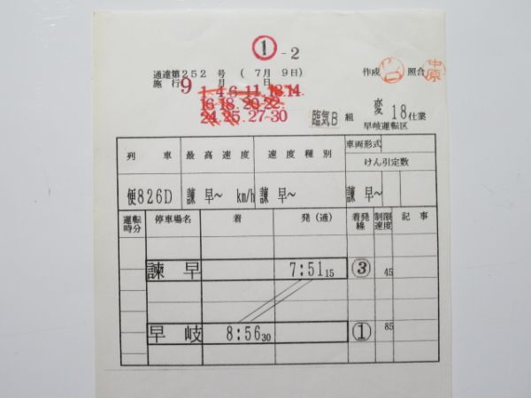 早岐運転区 臨気B 変18仕業 (快速 シーサイドライナー)