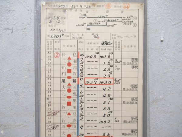 伊勢運転区 気B 54仕業 揃い (急行 はまゆう)