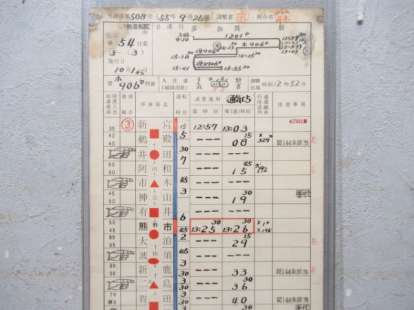 伊勢運転区 気B 54仕業 揃い (急行 はまゆう)