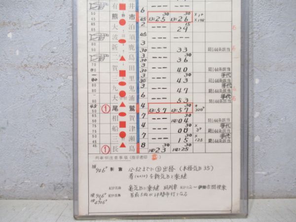 伊勢運転区 気B 54仕業 揃い (急行 はまゆう)