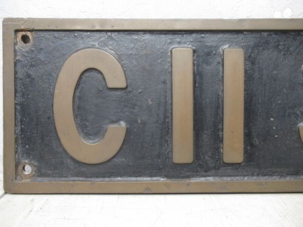 SLナンバープレート　C11 356